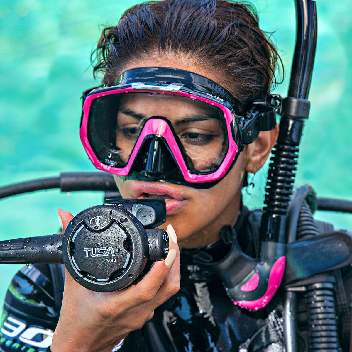 TUSA Platina II Hyperdry Snorkel