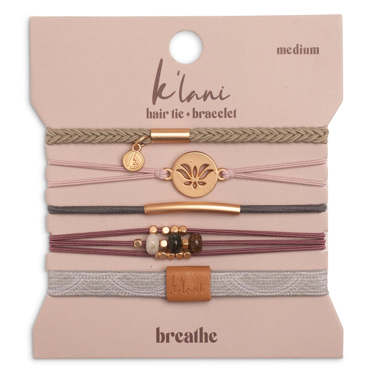 K'lani Breathe Hair Tie Bracelets