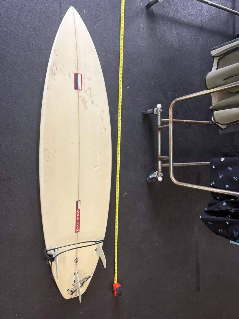 Maurice G · 6'5" Bottom, nose up, tape right