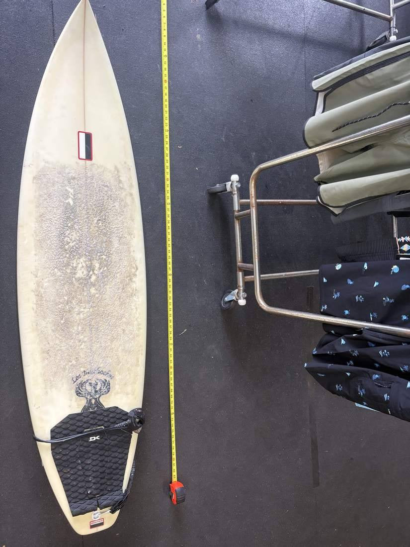 Maurice G · 6'5" Deck, nose up, tape right