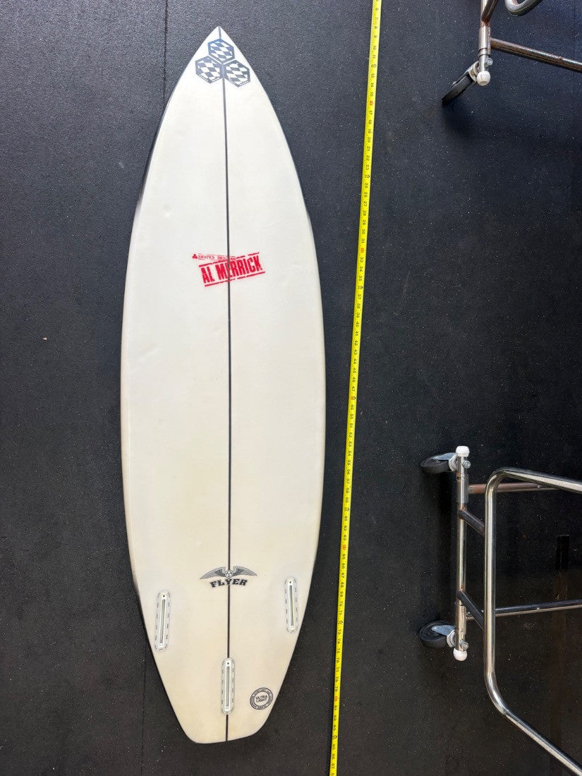 Al Merrick · 5' 11" — Bottom, nose up, tape on right