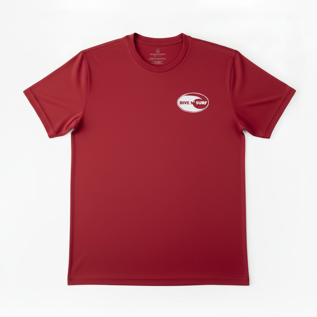 cardinal t-shirt with a logo on a white background