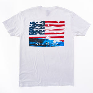 DNS Surfboard Flag S/S Tee