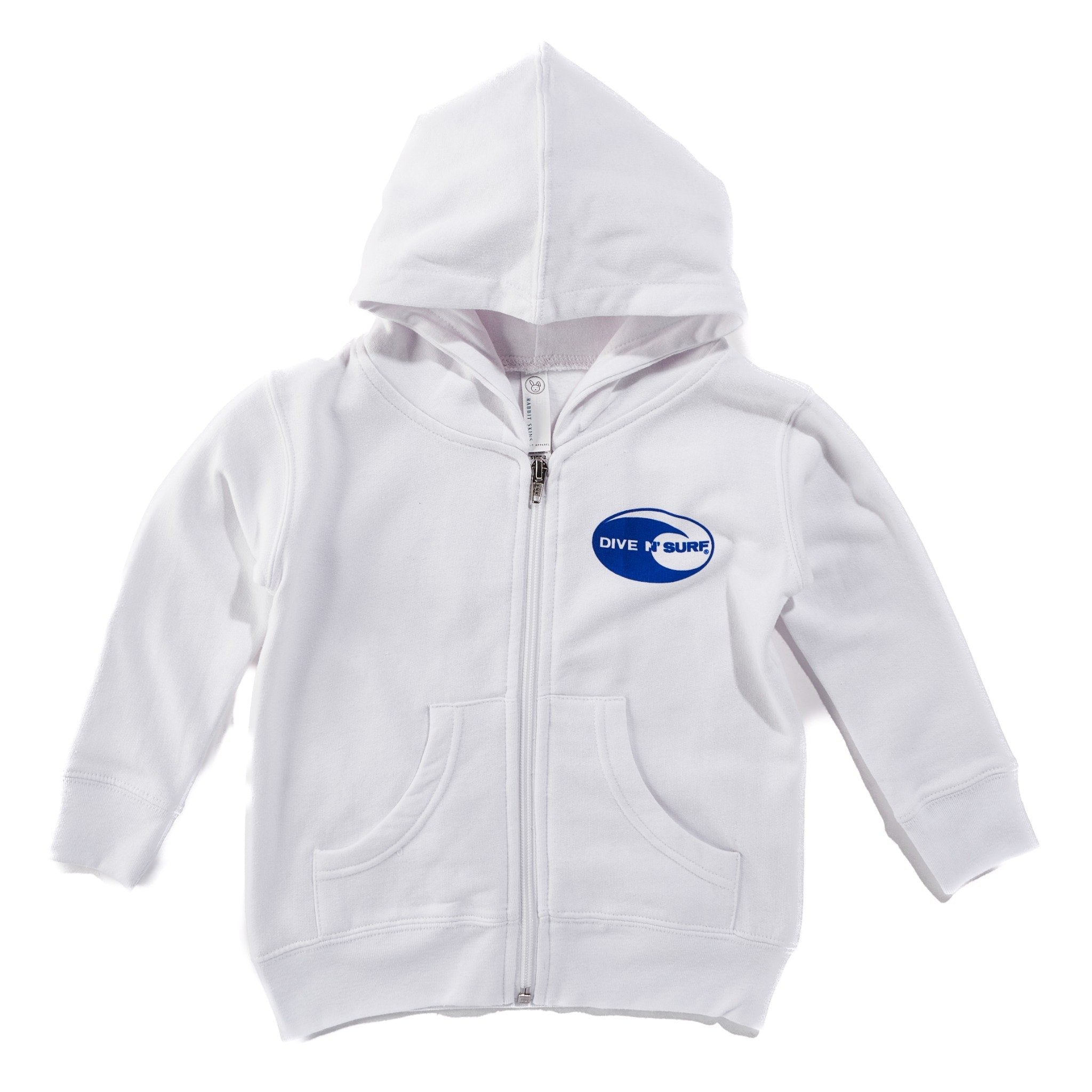 Dive N’ Surf Kids Logo Zip Hoodie