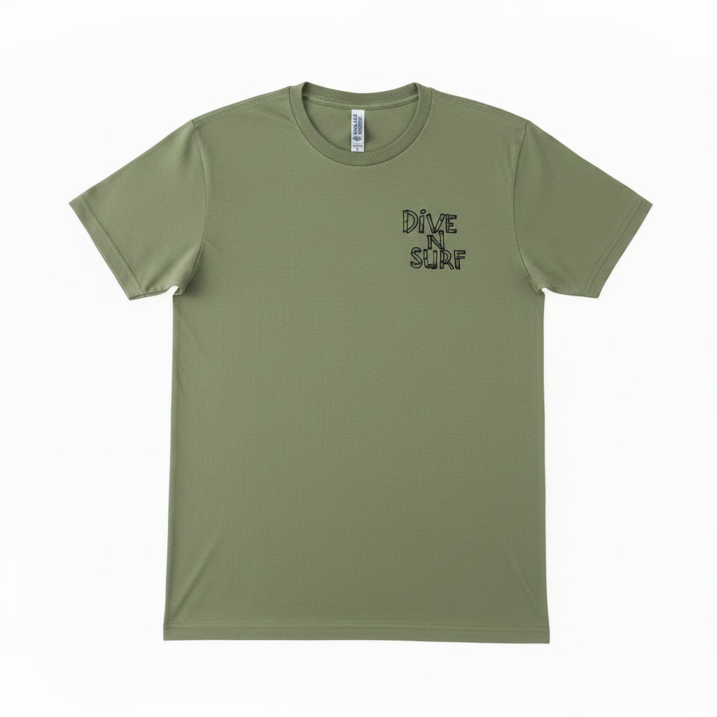 Dive N’ Surf Men’s Tiki Short Sleeve T-Shirt