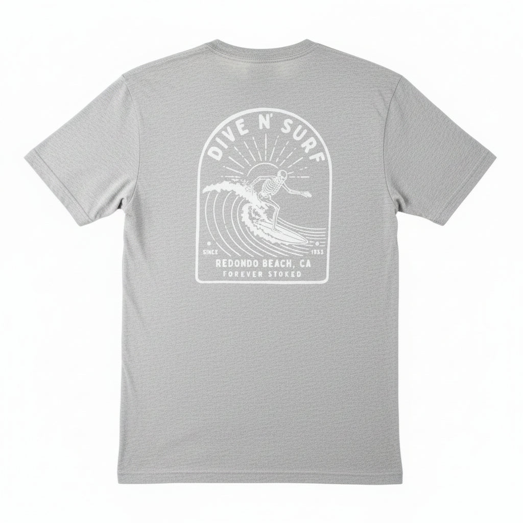 Dive N’ Surf Men’s Tube Shaka Short Sleeve T-Shirt