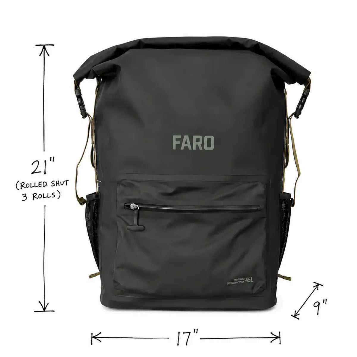 FARO Wetsuit Dry Bag Waterproof Backpack