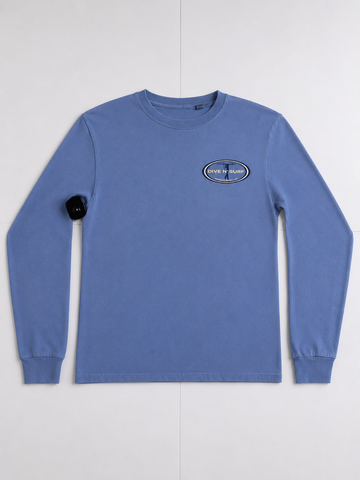 Dive N' Surf Men's Euro Oval Logo Long Sleeve