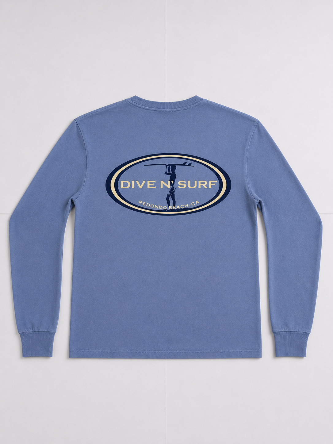 Dive N' Surf Men's Euro Oval Logo Long Sleeve&nbsp;
