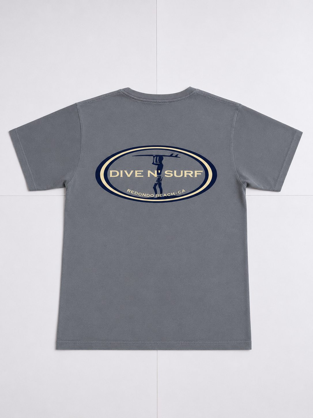 Dive N' Surf Men's Euro Oval Tee