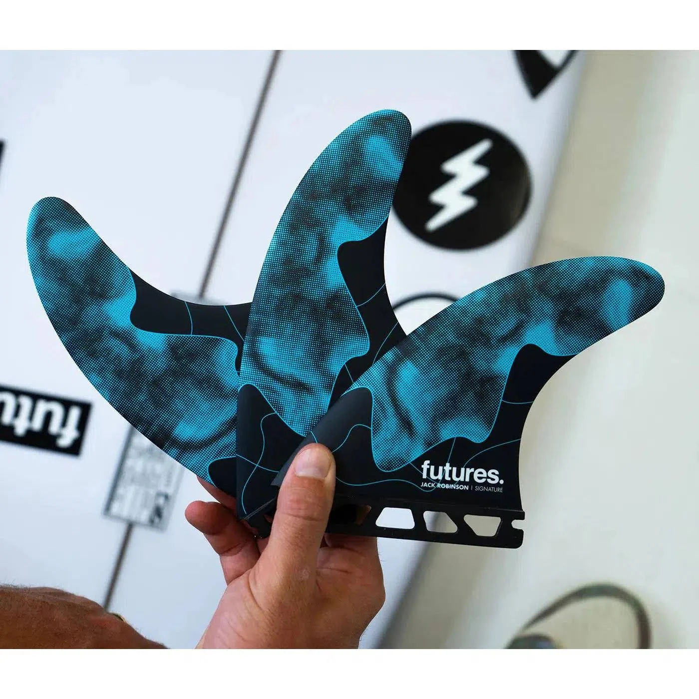 Futures Jack Robinson Honeycomb Thruster Fins – Large – Dive N' Surf Futures Jack Robinson Honeycomb Thruster Fins – Large – Dive N' Surf