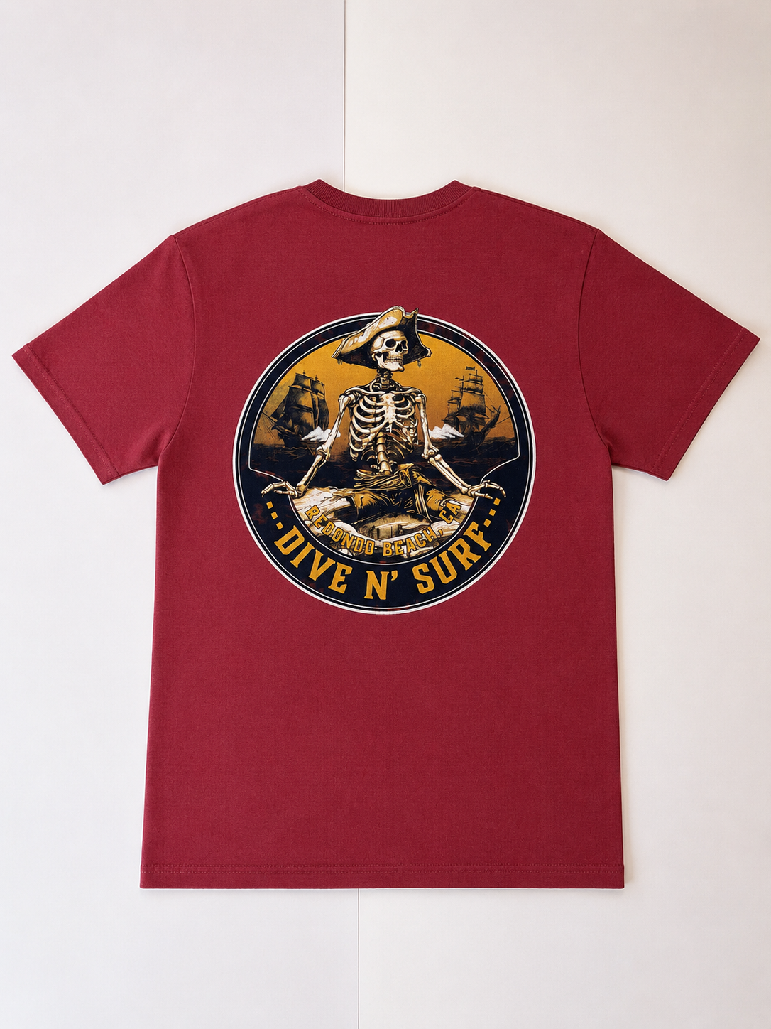 Dive N’ Surf Men’s Grunt Pirate Tee