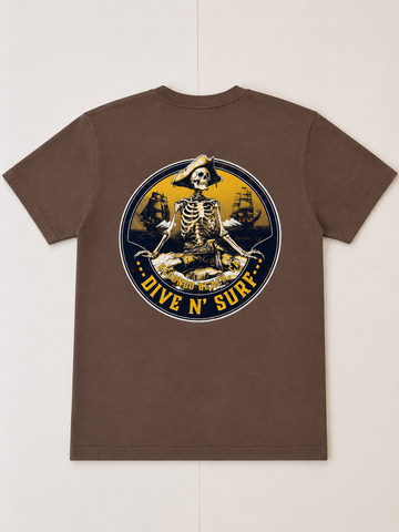 Dive N’ Surf Men’s Grunt Pirate Tee