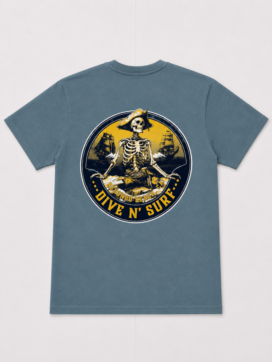 Dive N’ Surf Men’s Grunt Pirate Tee