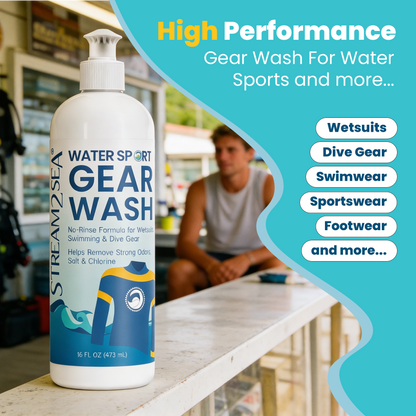 Stream2Sea Water Sport Gear Wash 16 fl oz