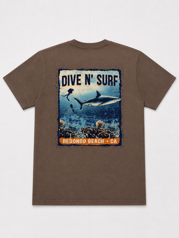 Dive N’ Surf Men’s Phat Dive Tee