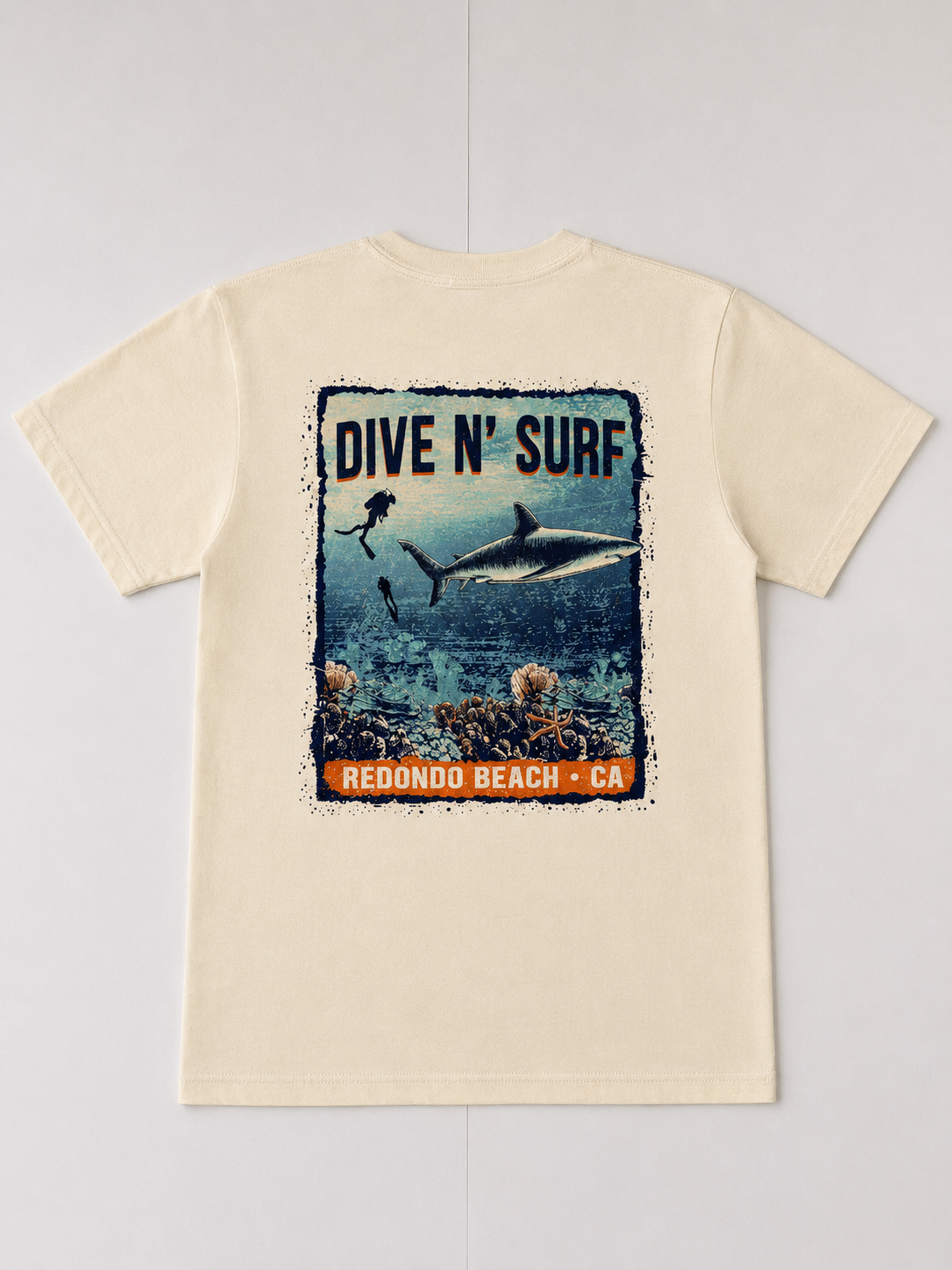 Dive N’ Surf Men’s Phat Dive Tee