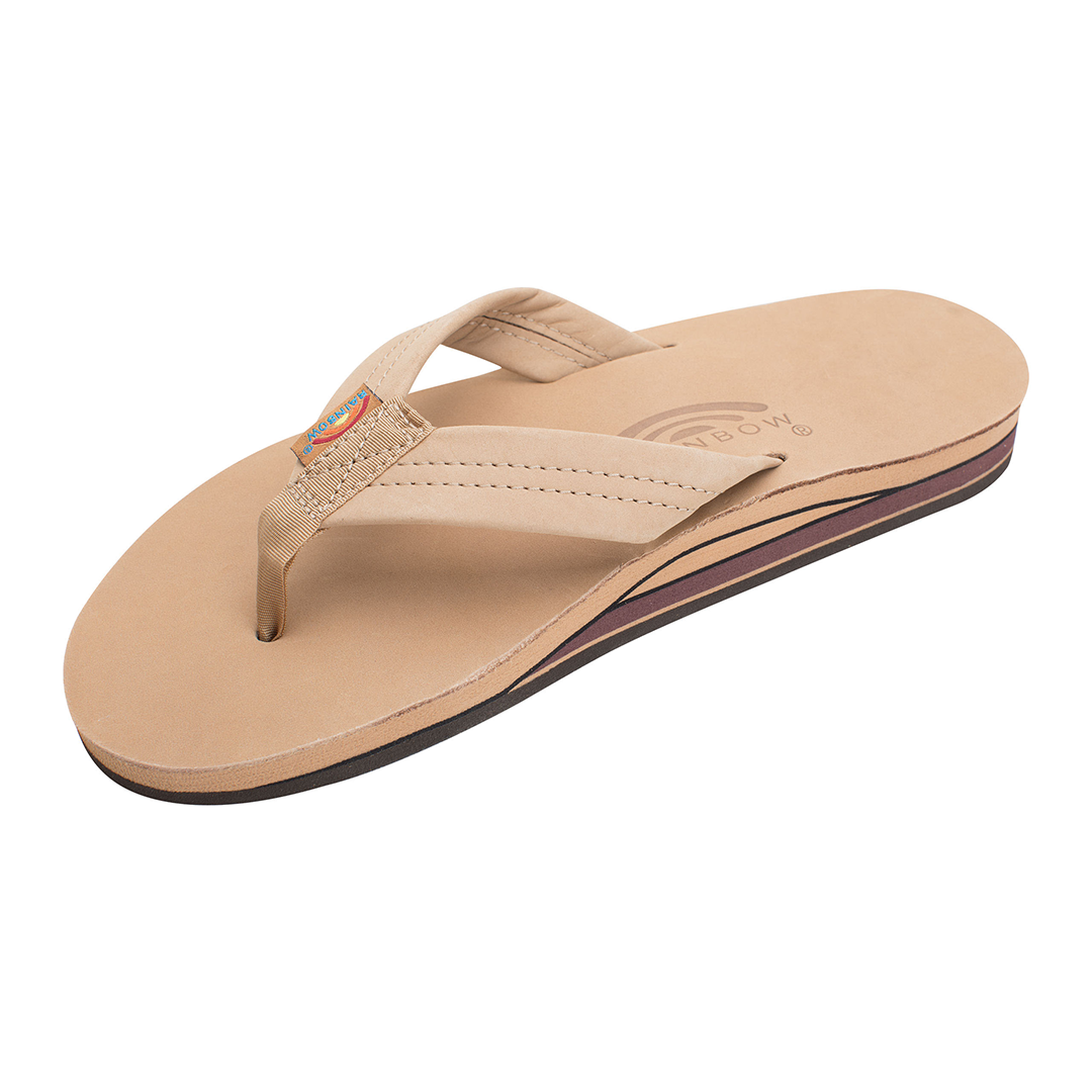 Rainbow Sandals Double Layer Premier Leather with Arch Support