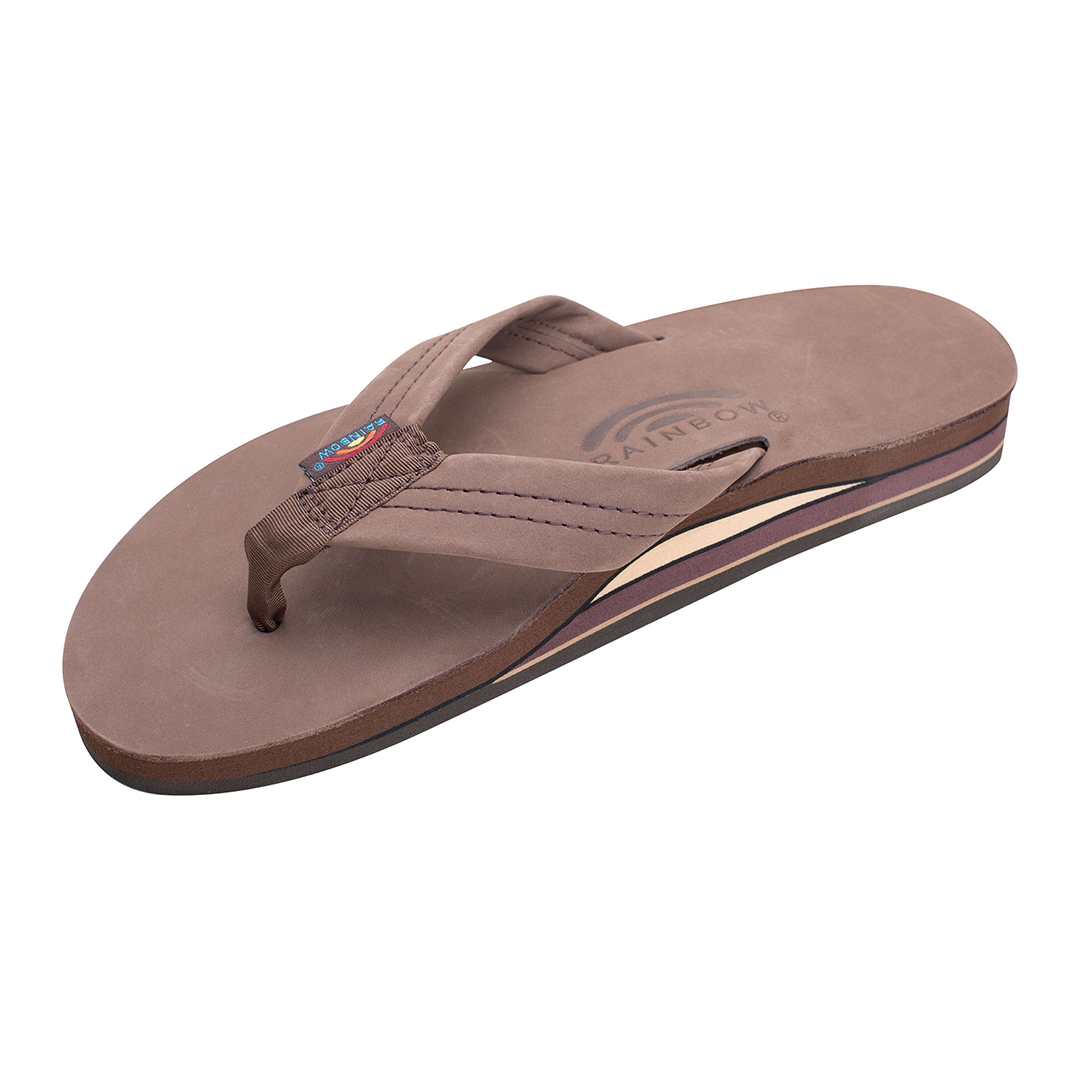 Rainbow Sandals Double Layer Premier Leather with Arch Support