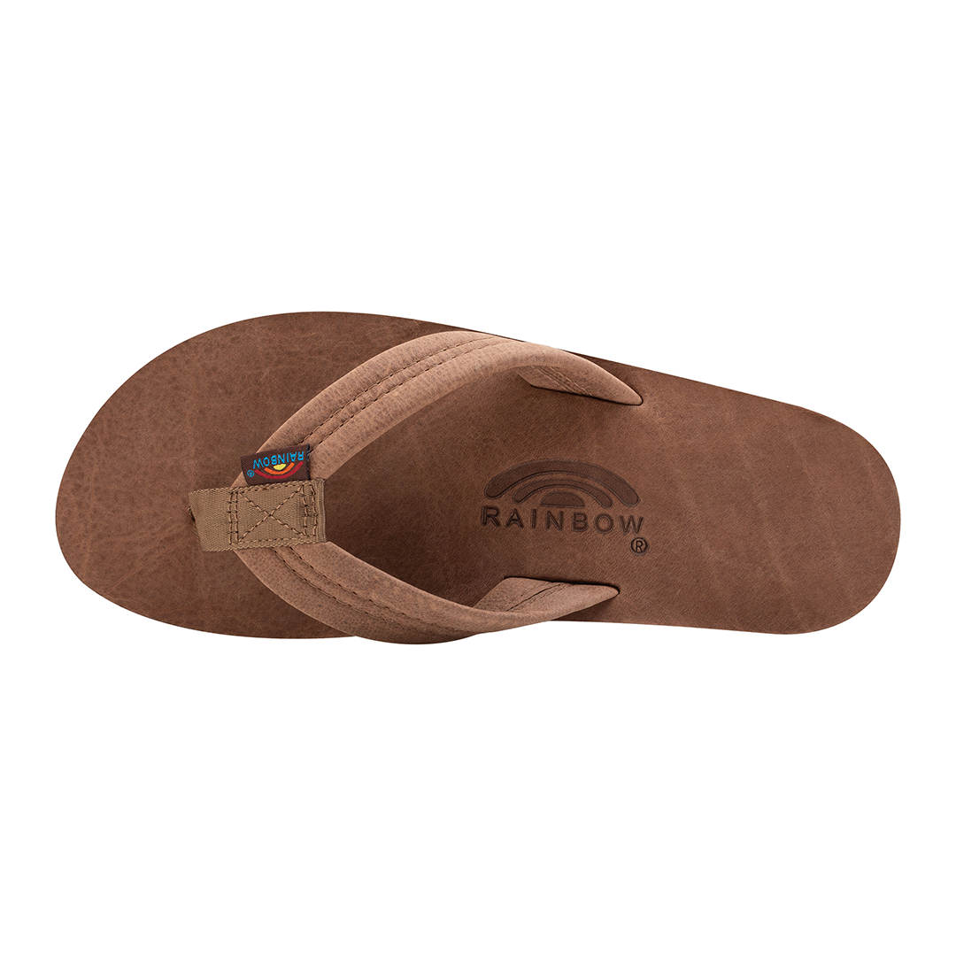 Rainbow Sandals Luxury Leather Double Layer Arch Support