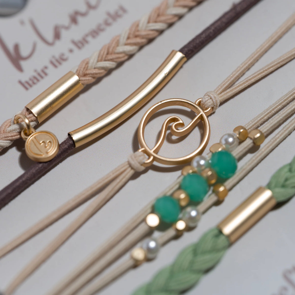 K'lani Reflect Hair Tie Bracelets