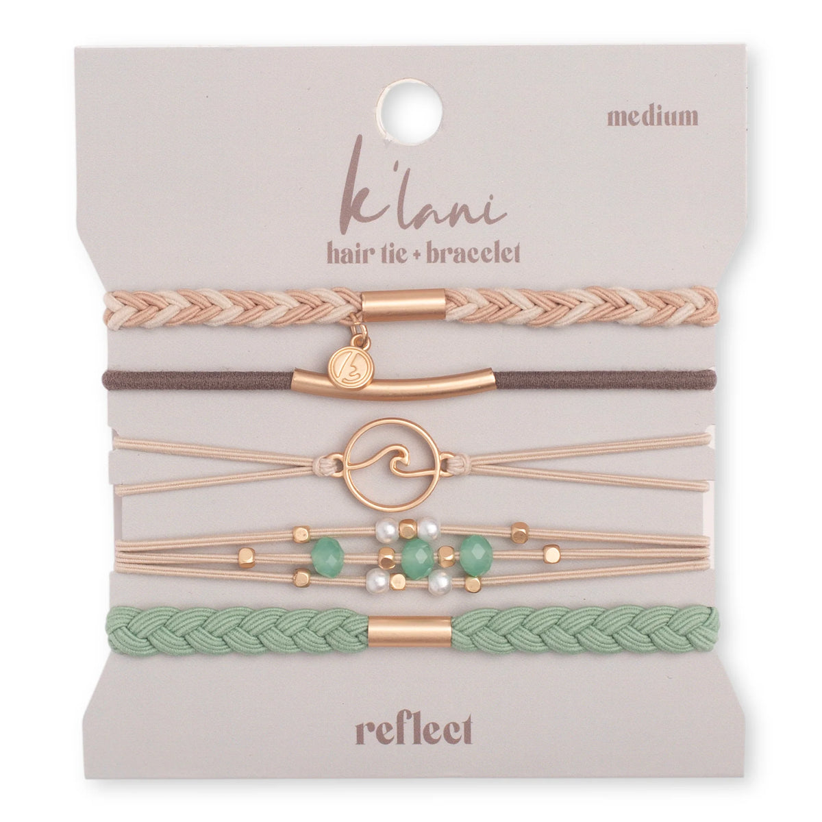 K'lani Reflect Hair Tie Bracelets