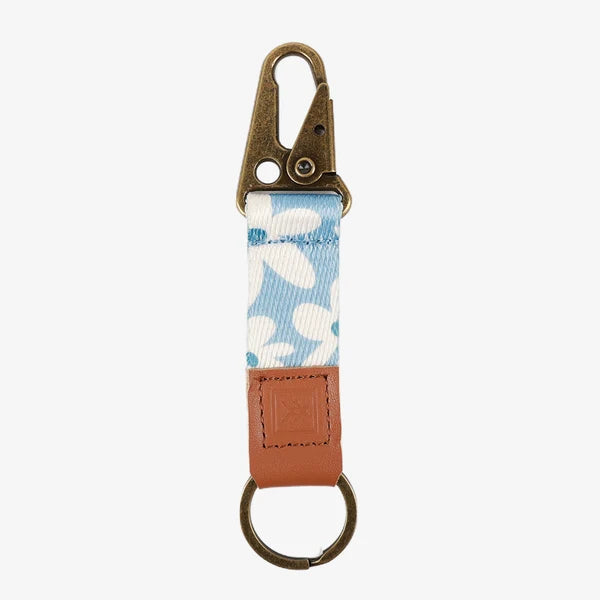 Thread Wallets Fleur Keychain Clip