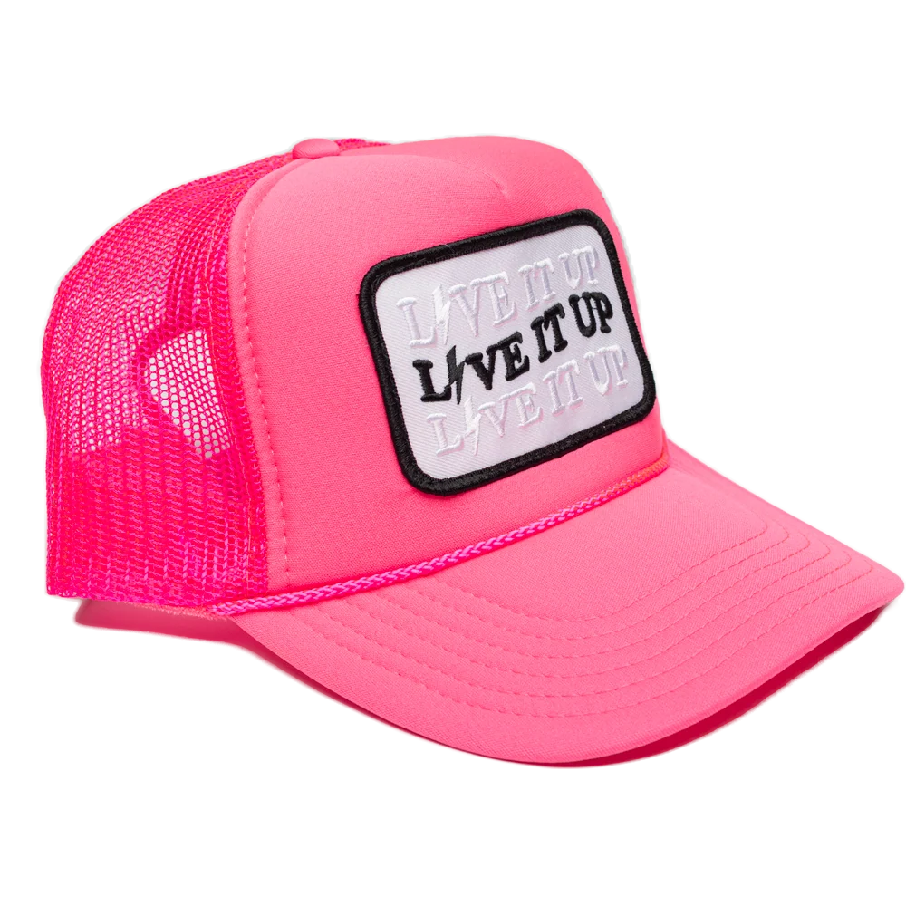Local Beach Live It Up Patch Trucker Hat