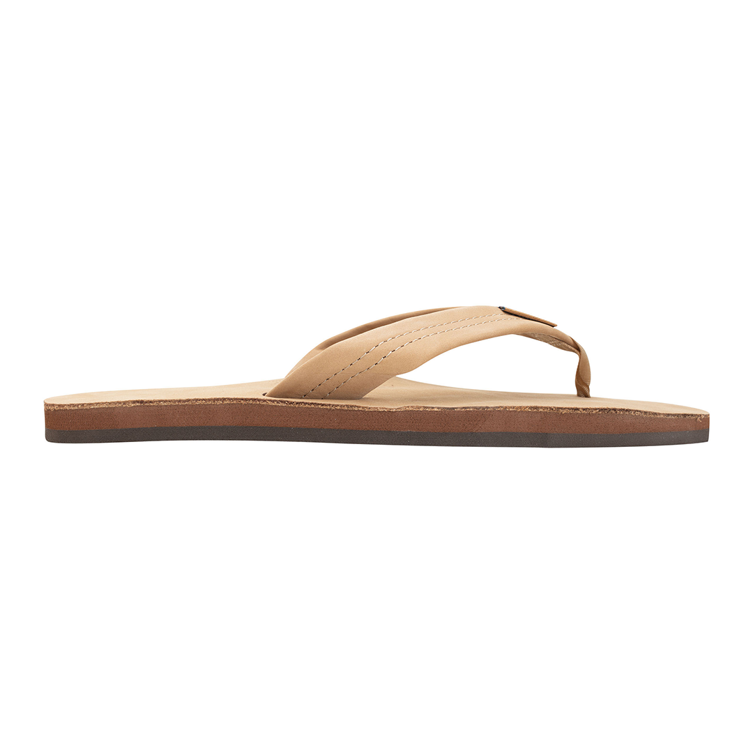 Rainbow Sandals Single Layer Premier Leather with Arch Support 1" Strap