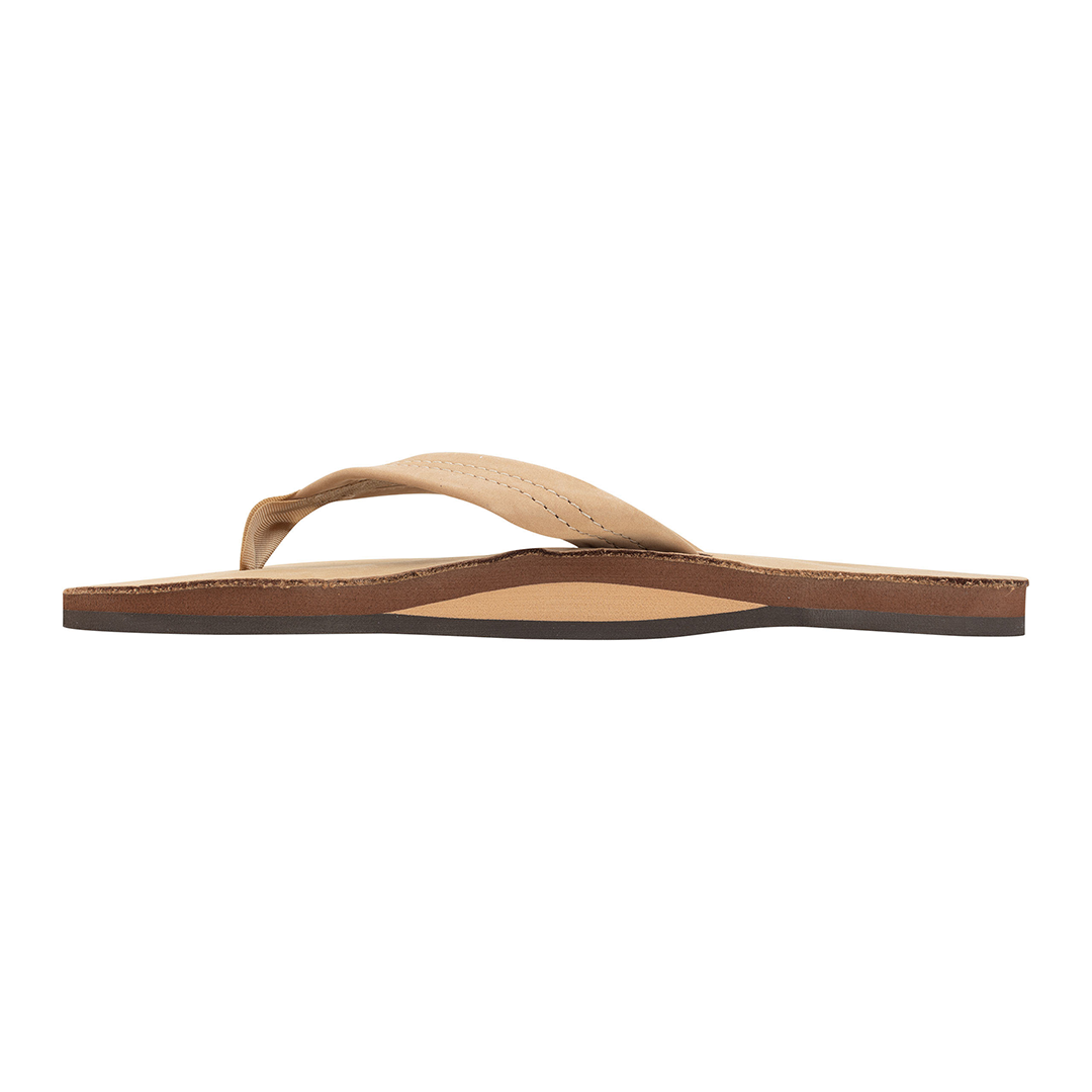 Rainbow Sandals Single Layer Premier Leather with Arch Support 1" Strap