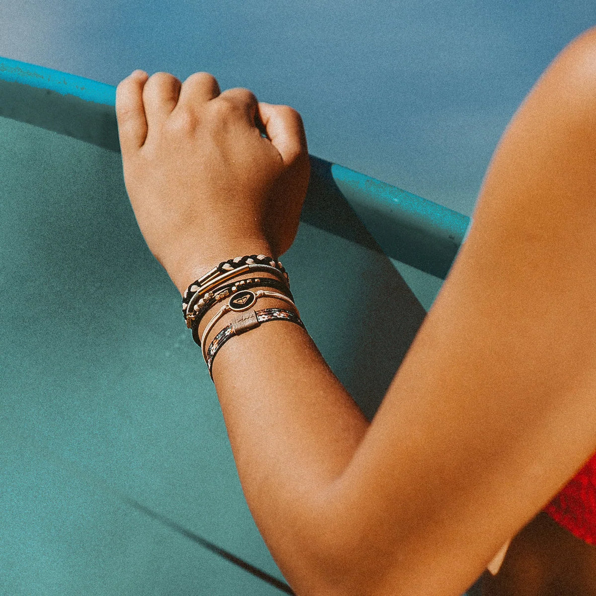 K'lani x ROXY Coastal Drift Hair Tie