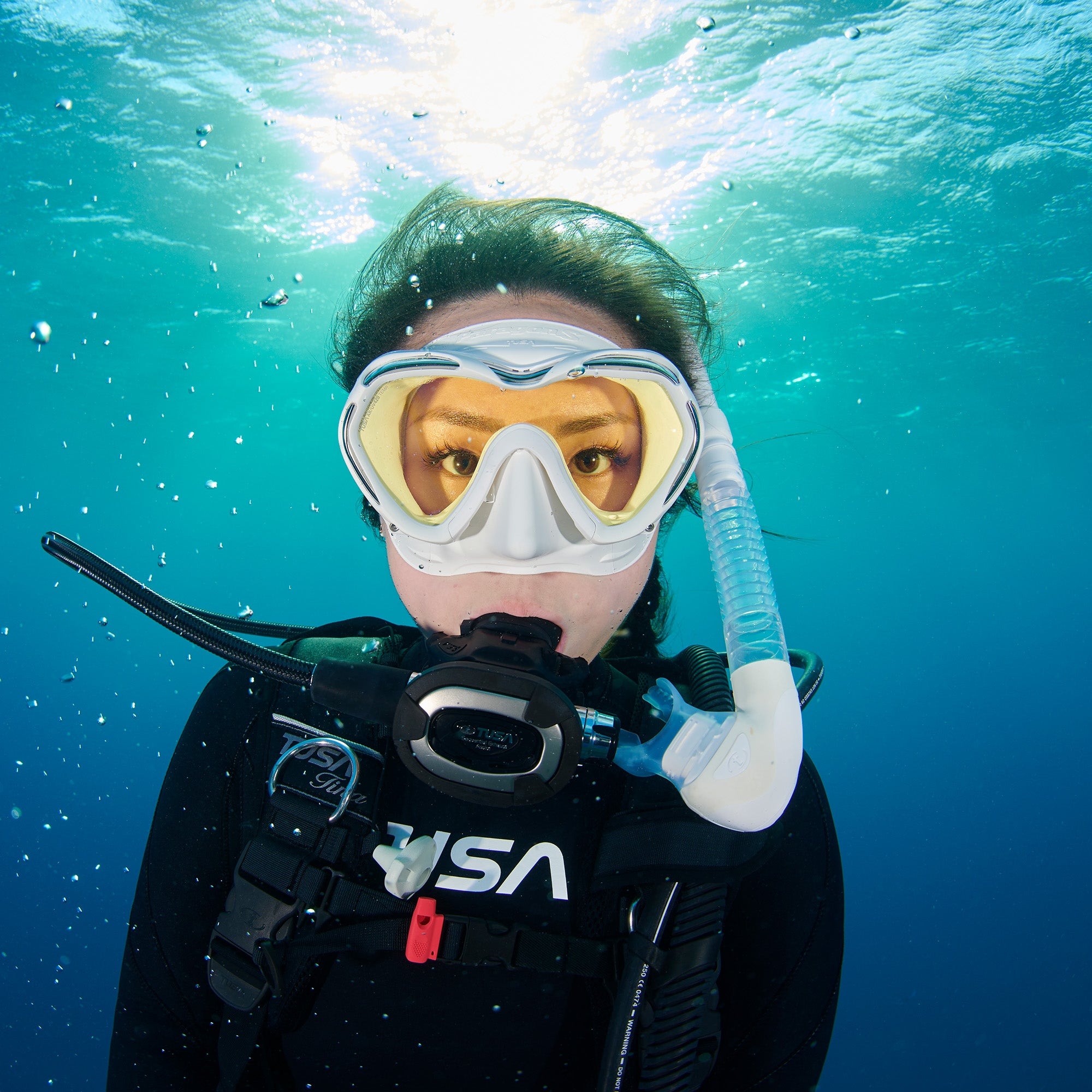 TUSA Platina II Hyperdry Snorkel