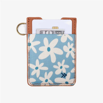 Thread Wallets Fleur Vertical Leather Wallet