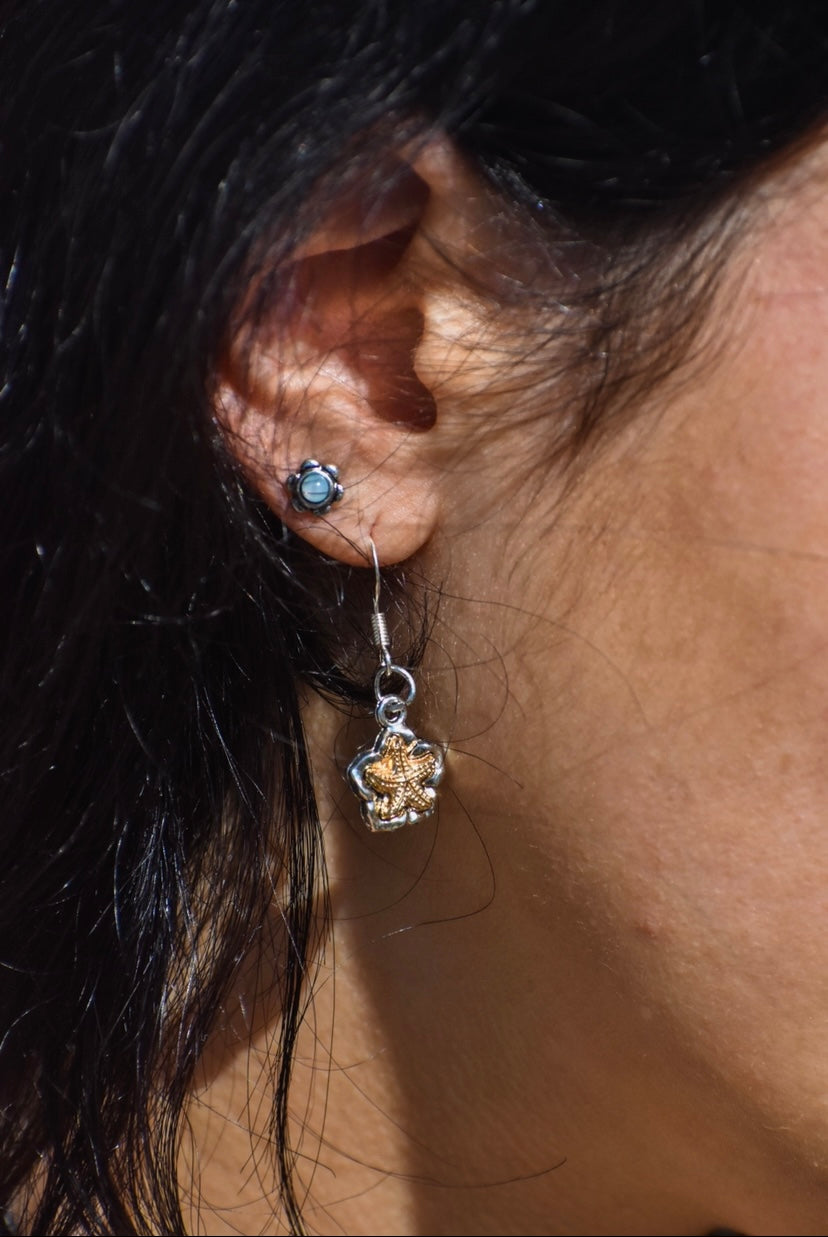 BO STARFISH PLAIN EARRINGS