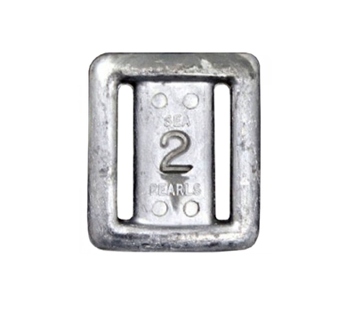 Sea Pearls Uncoated Lace Through Weights