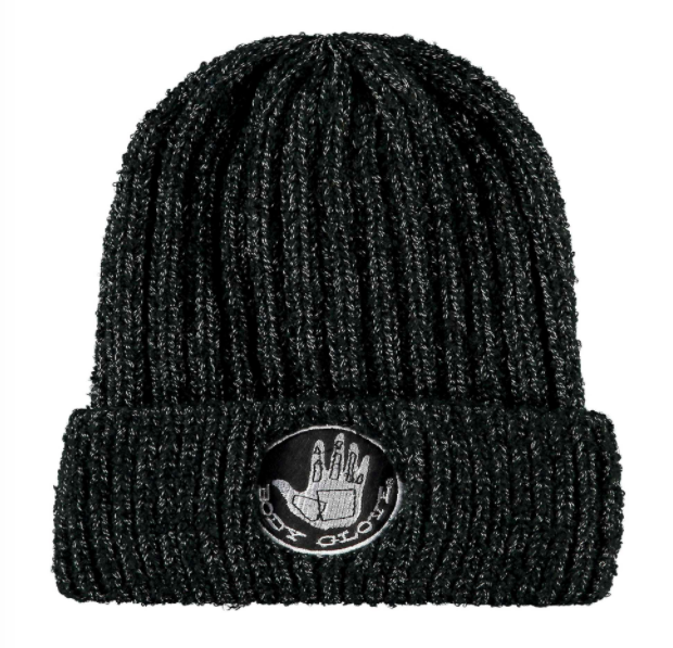 Knit Beanie- Emb Hand Logo
