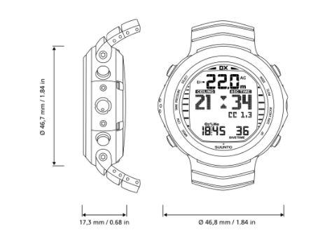 Suunto dx price best sale